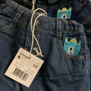 Du Pareil Baby Jeans Size 6m